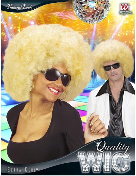 PARRUCCA JIMMY EXTRA RICCIO BIONDA