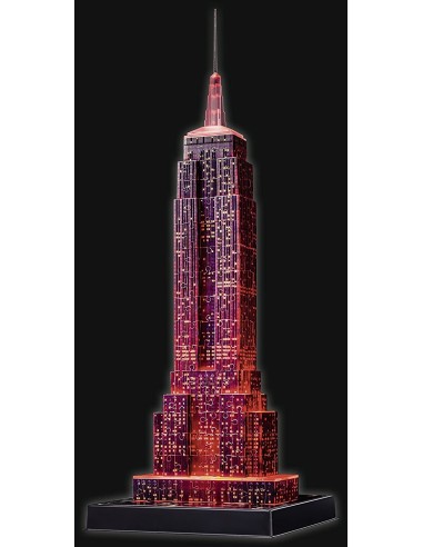 Puzzle 3d Empire State Building Luminoso