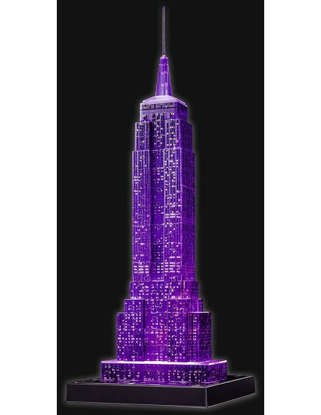 Puzzle 3d Empire State Building Luminoso