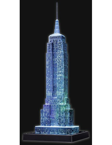 Puzzle 3d Empire State Building Luminoso