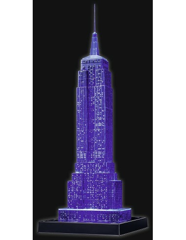 Puzzle 3d Empire State Building Luminoso