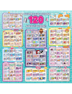 Sticki Rolls - Set con Pendente Stitch 2