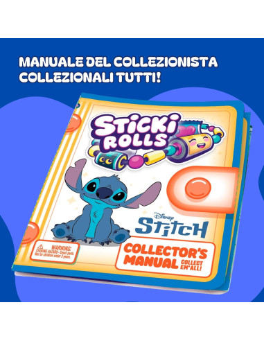 Sticki Rolls - Set con Pendente Stitch