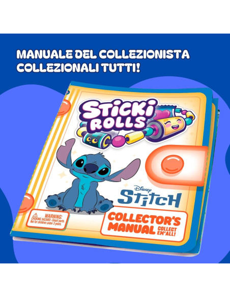 Sticki Rolls - Set con Pendente Stitch