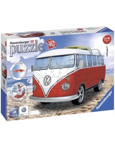 Puzzle 3d Pulmino Volkswagen 162pz 2