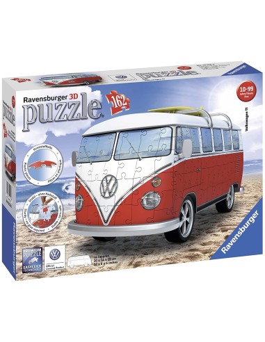 Puzzle 3d Pulmino Volkswagen 162pz