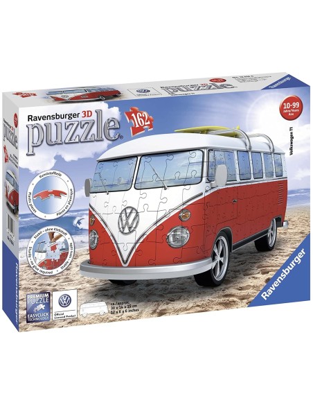 Puzzle 3d Pulmino Volkswagen 162pz