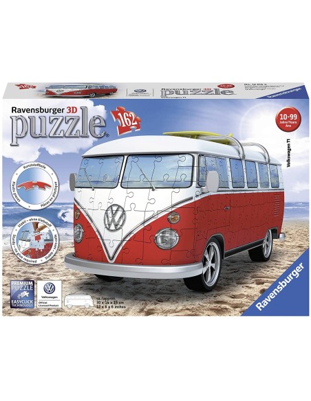 Puzzle 3d Pulmino Volkswagen 162pz