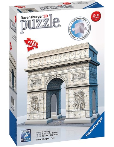 Puzzle 3D Serie Mini - Arco di Trionfo
