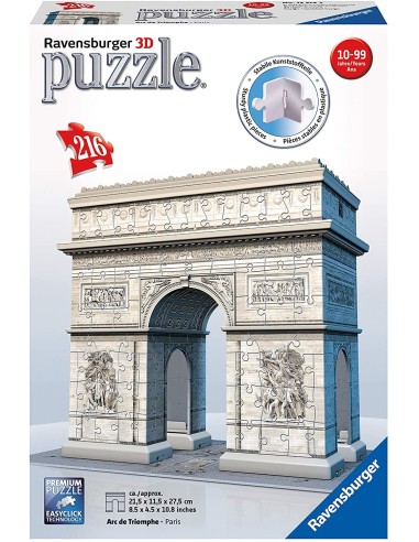 Puzzle 3D Serie Mini - Arco di Trionfo