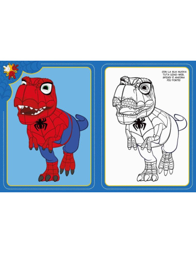 Special color Dino-webs Spidey e i suoi...