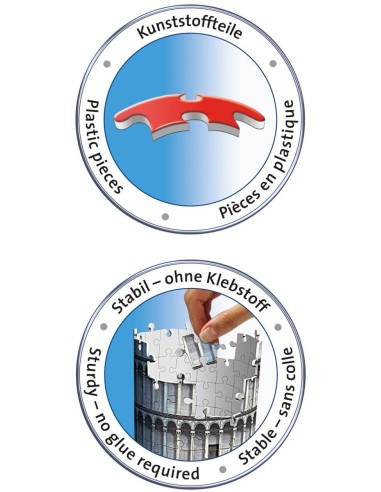 Puzzle 3d Torre Di Pisa 216pz