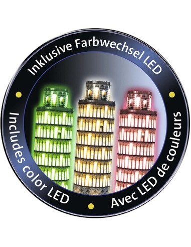 Puzzle 3d Torre Di Pisa-night Edition