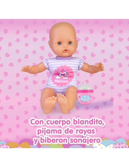 Nenuco con biberon Rosa