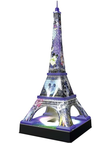 Puzzle 3d Tour Eiffel- Night Edition Disney