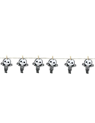 Ghirlanda scheletrini in Eva