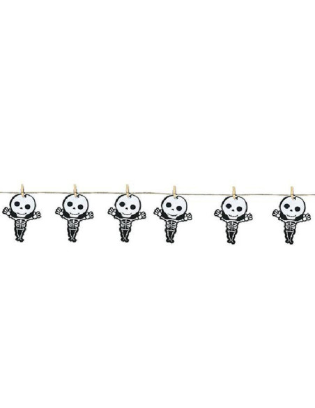 Ghirlanda scheletrini in Eva