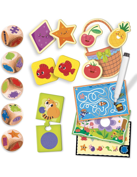 Carotina gli utilissimi Dadi Educativi Logica e Memoria