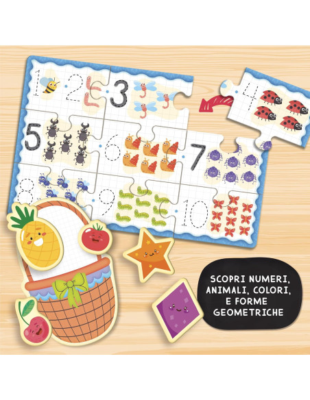 Carotina gli utilissimi Dadi Educativi Logica e Memoria