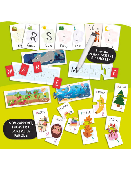 Carotina gli utilissimi Valigetta Gioca e Impara l'Alfabeto