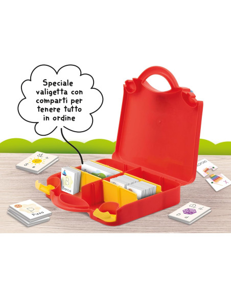 Carotina gli utilissimi Valigetta Gioca e Impara l'Alfabeto