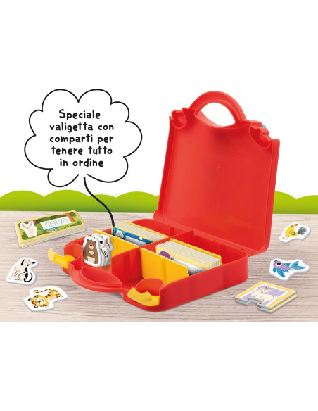 Carotina gli utilissimi Valigetta Gioca e Impara Gli Animali