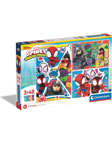 Puzzle 3x48 Spidey and His Amazing Friends