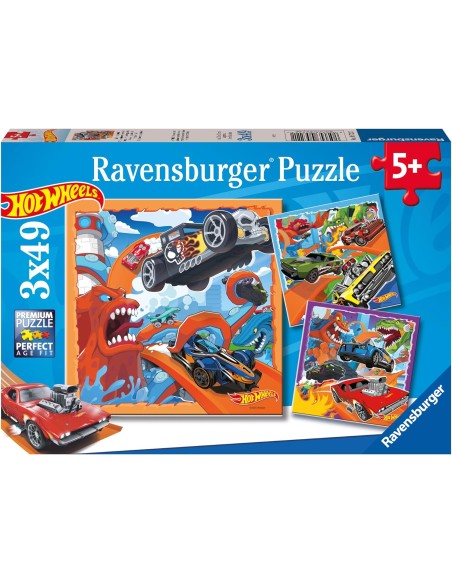 Puzzle 3x49 Hot Wheels