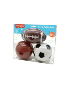 Fisher Price - Set 3 palle sport