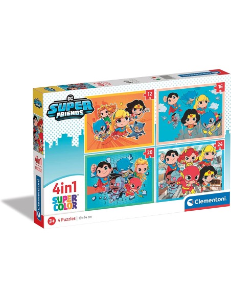 Puzzle 4 in 1 - DC Superfriends