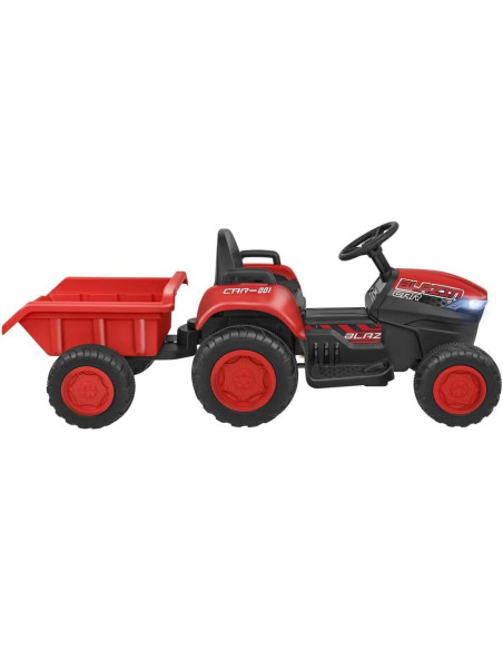 R/C Trattore Rosso BT LI-ION c/ rimorchio