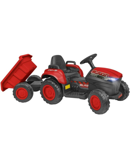 R/C Trattore Rosso BT LI-ION c/ rimorchio