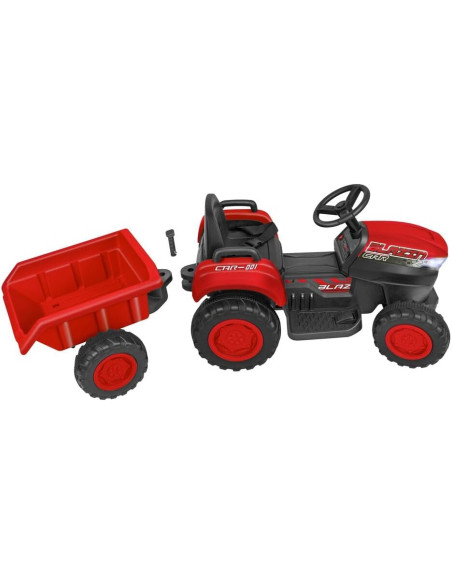 R/C Trattore Rosso BT LI-ION c/ rimorchio