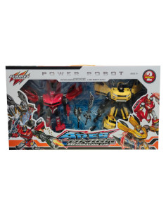 Robot Trasformabile pack 2 pz