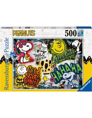 Puzzle 500 pz - Peanuts Graffiti