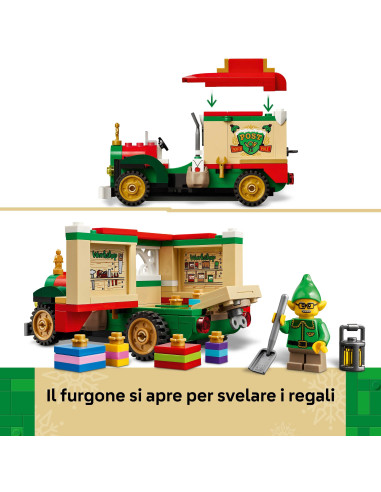 Lego - Furgone delle consegne di Babbo Natale