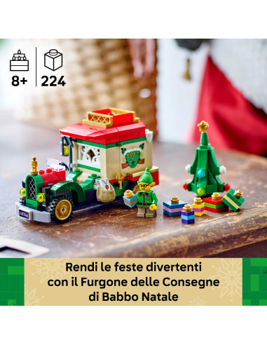 Lego - Furgone delle consegne di Babbo Natale