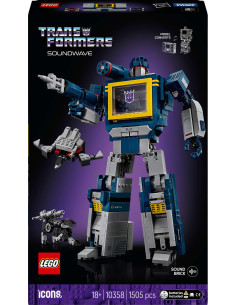 Lego Icons - Transformers: Soundwave 