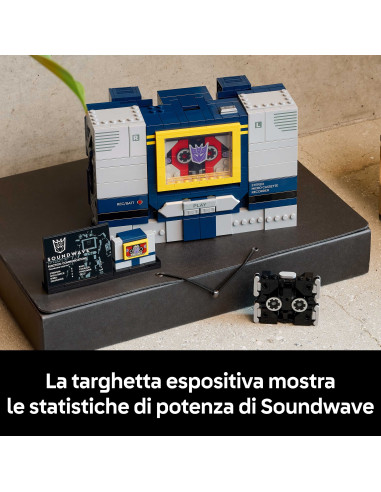 Lego Icons - Transformers: Soundwave 