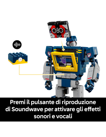 Lego Icons - Transformers: Soundwave 