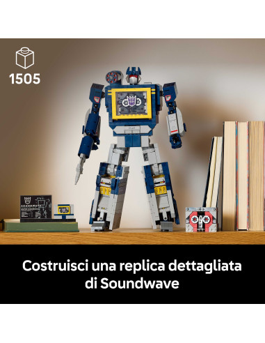 Lego Icons - Transformers: Soundwave 