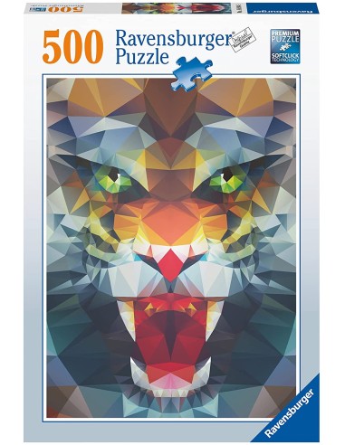 Puzzle 500 pz - Ruggito di poligoni