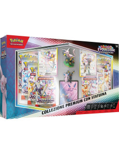 Pokemon collezione premium con statuina
