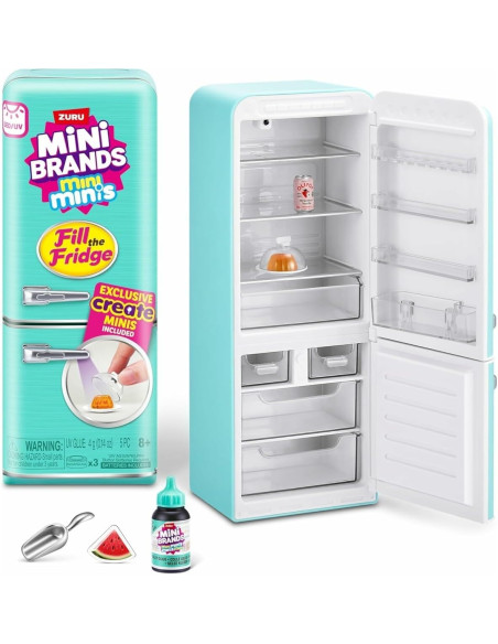 Mini Brands Fill The Fridge Playset