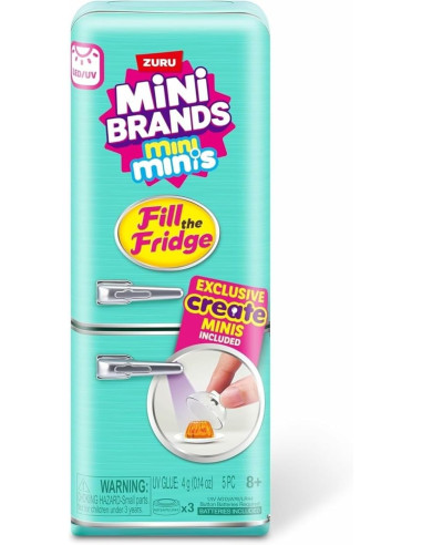 Mini Brands Fill The Fridge Playset