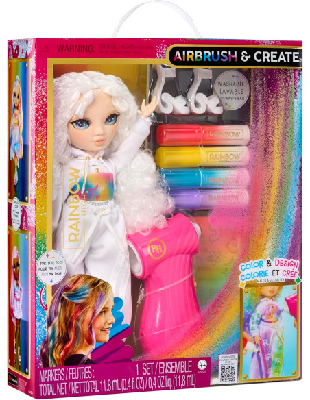 Rainbow High Air Brush e Create Green Eyes
