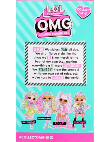 MGA - LOL Surprise OMG Bubblegam DJ