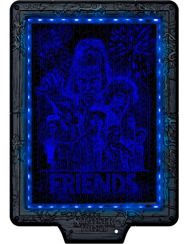 Puzzle Stranger Things Upside Down 520 pezzi