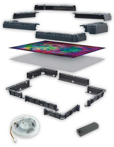 Puzzle Stranger Things Upside Down 520 pezzi