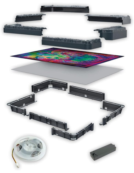 Puzzle Stranger Things Upside Down 520 pezzi